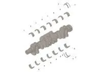 Вкладыши коренные +0,25 N14 3801261 3030217 AR07111 AR07241 BM71751