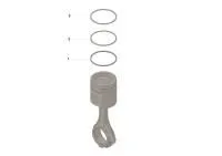 4025290 Кольца поршневые комплект KIT,PISTON RING