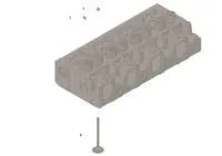 Клапан Выпускной 3803995