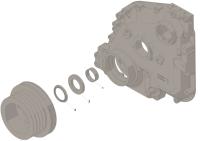 3800617 3076501, 3800617 Сальник Привода