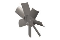 Крыльчатка Вентилятора Пластиковая 3911324