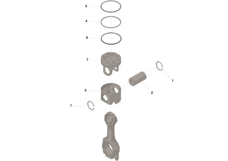 4955237 3966721, 4934266, 4940794, 4941396, 4945337 Поршень